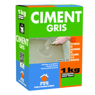 CIMENT GRIS 1 KG PRB PC
